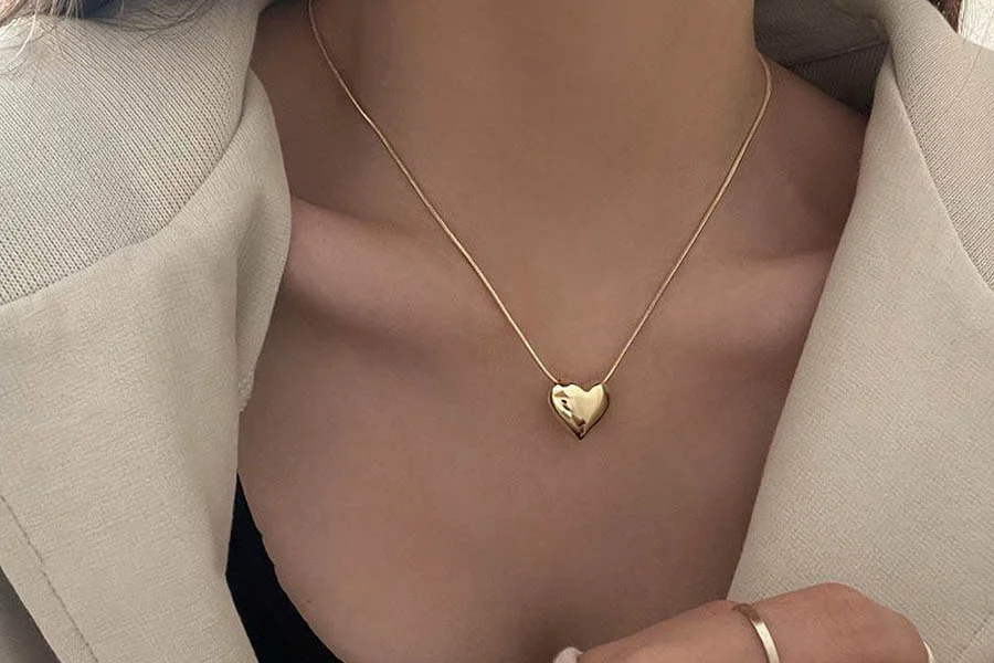 Silver Heart Necklace